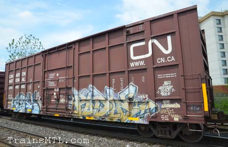 Car/wagon CNA405685 right side / coté droit